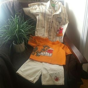Elmo Toddler Boy Short Set